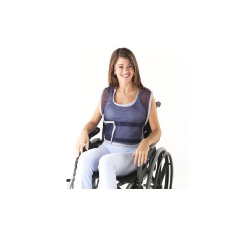 Colete de posicionamento para cadeira de rodas