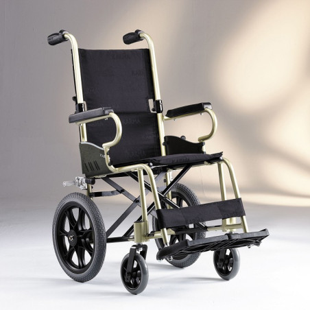 Cadeira de rodas de alumínio (versão trânsito)