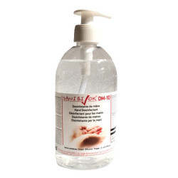 SANIBIOK DM-10 - Desinfetante de mãos com Álcool 500ml com doseador