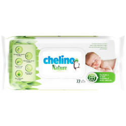 Chelino-Toalhitas para bebé (Bolsa de 72 toalhitas)