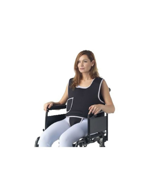 Colete com apoio Pélvico para Fixação à Cadeira de Rodas AD-17